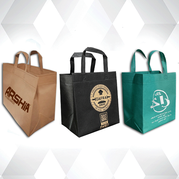 ساک دستی پارچه ای رستورانی